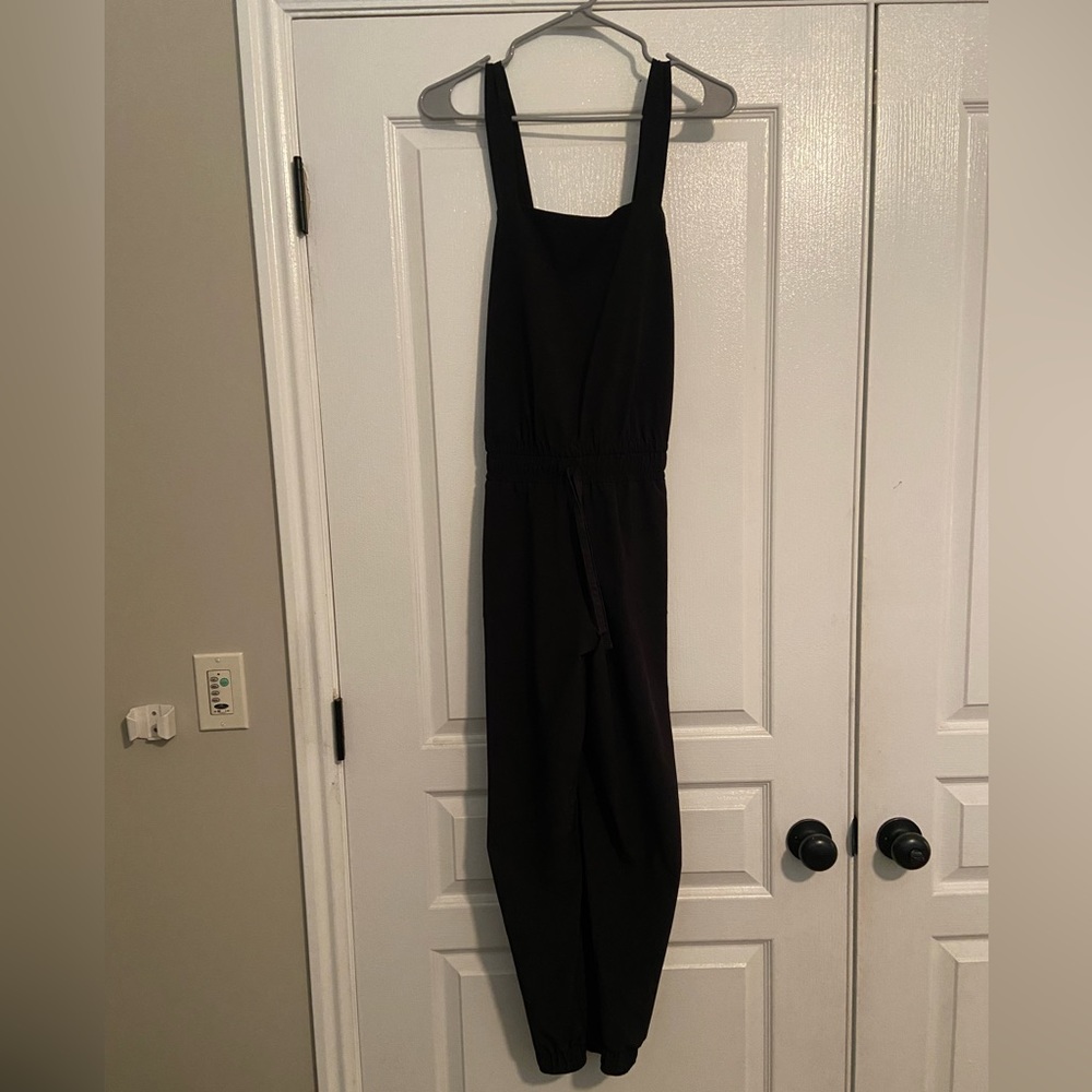 Albion Black Classic Overall Jumpsuit